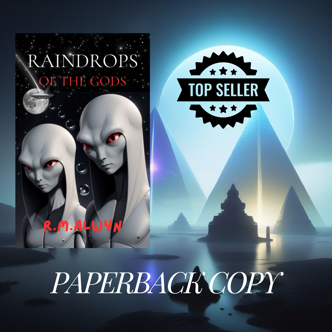 Paperback book Raindrops of the Gods